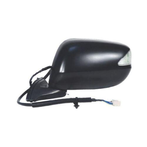 Rétroviseur électrique extérieur gauche pour HONDA JAZZ II phase 1 2008-2011, rabattable électriquement, feu clignotant, 7 pins, Neuf à peindre