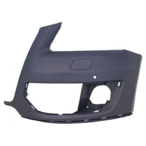 Crosse avant gauche pour AUDI Q5 I ph. 1 2008-2012, avec trous lave-phares, avec cache crochet et trous radar + supports, Neuf à peindre
