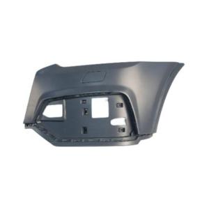 Crosse gauche pare-chocs avant pour AUDI Q3 I phase 2 2014-2018, avec trous et bouchons lave-phares, avec trous Park Assist et supports, mod. S-Line, Neuf à peindre
