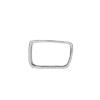 Cadre grille de radiateur gauche pour BMW Serie 5 E34, 1994-1995, chromé, Neuf