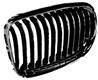 Grille avant gauche pour BMW série 3 E90-E91 2008-2012, noire, Neuve