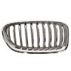 Grille de radiateur avant droite pour BMW Serie 5 F10N, 2013-2016, chrome/titane, Mod. MODERN LINE, Neuve
