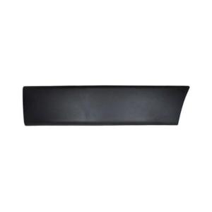 Moulure porte avant droite pour FIAT DUCATO II phase 2 2002-2006, avec clips, noire gaufrée, Neuve