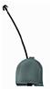 Cache crochet de remorquage pour FIAT 500 phase 1, 2007-2015, chrom, bandeau pare chocs arrire