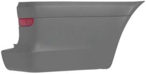 Crosse arrière droit pour MERCEDES VITO II (W639) 2003-2013, 74 cm, Mod.VITO, chassis long, gris fonce, avec catadioptre, Neuf