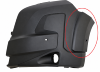Crosse pare chocs avant gauche pour OPEL MOVANO II depuis 2024, noir, avec antibrouillard, 2 trous PDC + supports, mod. avec elargisseur, Neuf