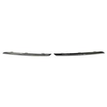 Kit de moulures de grille de radiateur droite et gauche pour RENAULT CLIO 4 2012-2016, chromées, neuves.