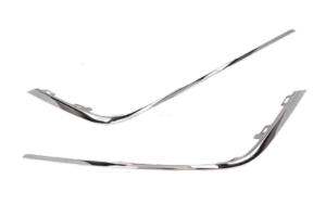 Moulure de grille inferieure pour RENAULT MEGANE IV de 2016 à 2020, droite et gauche, chromée, Neuve