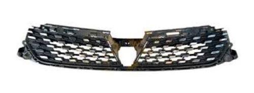 Grille radiateur pour RENAULT CLIO V phase 2 depuis 2023, noir, avec moulure chromee, Neuf