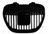 Grille de calandre centrale supérieure pour SEAT IBIZA III phase 1, 2002-2006, noire, sans logo