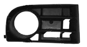 Grille calandre droite VOLKSWAGEN GOLF V 2003-2008 noire, trou antibrouillard (2B), pare chocs avant