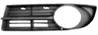 Grille de calandre gauche pour VOLKSWAGEN CADDY III ph.1 2004-2010 noire, (Life) trou antibrouillard