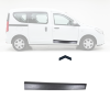 Moulure couverture porte avant droite pour DACIA DOKKER phase 1 2012-2017, avec clips, noire gaufré, Neuve