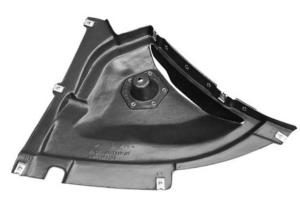 Pare boue avant gauche partie avant inférieur pour BMW SERIE 1 F20-F21 2015-2019, Neuf