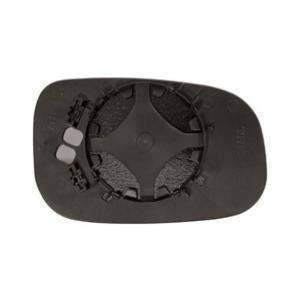 Verre de rétroviseur gauche pour VOLVO S40/V50 2007-2012, asphérique, chromé, thermique, mod. <2009, Neuf