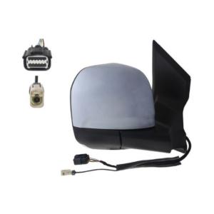 Rétroviseur droit pour VOLKSWAGEN TRANSPORTER T6.1 phase 3 depuis 2024, électrique, chauffant, rabattable, feu répétiteur, antenne, sonde, 10+1 PIN, Neuf à peindre