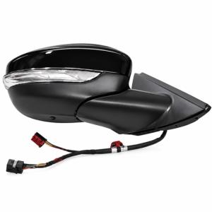 Rétroviseur droit electrique pour CITROËN C3 AIRCROSS depuis 2024, degivrant, rabattable, avec clignotant, coque noir, Neuf