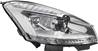 Phare Optique avant droit pour CITROËN C4 PICASSO I phase 2, 2010-2013, H7+H1, Neuf