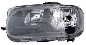 Phare Optique inférieur avant gauche pour CITROËN BERLINGO III ph.1 2018-2024, H7+H1, électrique, Neuf