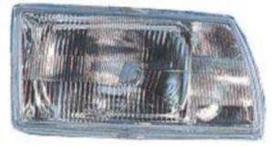 Phare optique avant gauche H4 pour CITROËN C15, 1989 à 2006 Blanc, Neuf