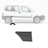 Moulure bouchon lat�rale sur aile arri�re droite pour PEUGEOT PARTNER I phase 2, 2002-2008, Noire, hauteur 10cm, Neuve