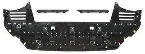 Cache de protection inférieur pour CITROËN BERLINGO III ph.1 2018-2024, avec spoiler 25 mm., déflecteur pare chocs avant, Neuf