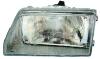 Phare optique avant gauche pour FIAT CINQUECENTO 1992-1998, H4, rglage manuel, asymtrique, corps gris, Neuf