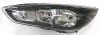Phare Optique avant gauche  LED pour FORD FOCUS III phase 2 2014-2018, H7+H1, corps noir, Neuf