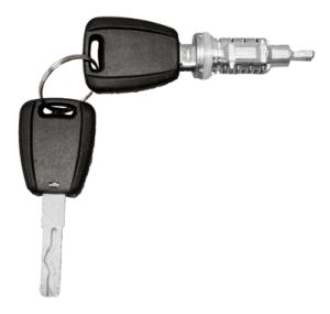 Barillet pour poignée de porte pour CITROËN NEMO depuis 2008, avec clé, Neuf