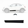 Moulure porte avant gauche pour FIAT 500X 2018-2023, noire, Neuve