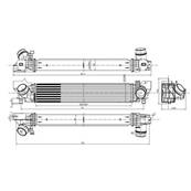 Intercooler pour MINI ONE/COOPER F55/F56 2014-2021, OEM: 17517617596, Neuf