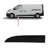 Moulure baguette latérale sur porte avant gauche pour OPEL VIVARO II, 2014-2019, Noire, Neuve