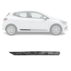 Moulure porte arri�re droite pour RENAULT CLIO V phase 1, 2019-2023, trous profil, noire, baguette Neuve