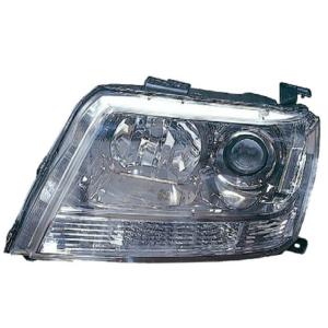 Phare optique avant gauche pour SUZUKI GRAND VITARA, 2005-2009, HB3+H7, Mod. 5 portes, Neuf