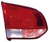 Feu arrière gauche intérieur pour VOLKSWAGEN GOLF VI 2008-2012 rouge/blanc (type Valeo) partie hayon