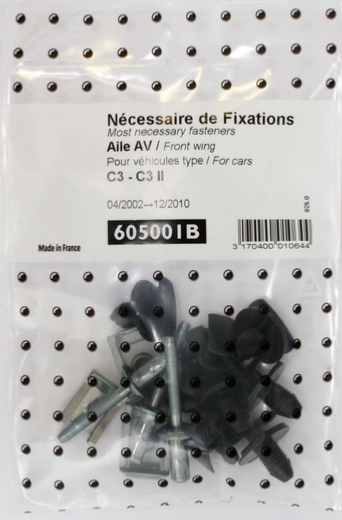 Kit de fixation assemblage Pare chocs arrière RENAULT CLIO 4