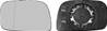 Miroir Glace rtroviseur gauche pour OPEL AGILA, 2000-2008, asphrique, dgivrant, Neuf