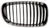 Calandre grille droite pour BMW SERIE 1 E87N de 2007 à 2011, chromée/noire, Neuve