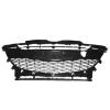 Grille de calandre central pare-chocs avant pour MAZDA 3 II 2009-2013, noire, neuve