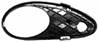 Grille de calandre droite pour MERCEDES (W203) CLASSE C ph. 1 2000-2004, Neuve