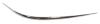 Profil chrom moulure droite de pare chocs avant pour MERCEDES CLASSE E (W211) de 2002  2006, Neuve