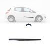 Moulure porte avant droite pour PEUGEOT 308 I phase 1, 2007-2011, noire lisse, Mod. 5 portes, Neuve