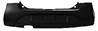 Pare chocs arrière pour RENAULT TWINGO II phase 1, 2007-2011, (modèle Dynamique), noir, Neuf