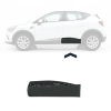 Moulure sous porte arri�re gauche pour RENAULT CAPTUR II 2020-2024, trous profil, noire gaufr�, Neuve
