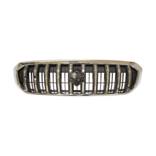 Grille radiateur pour SUZUKI S-CROSS 2016-2021, noir, cadre chromé, Neuve