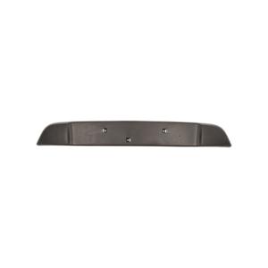 Bandeau porte plaque immatriculation pour DACIA SANDERO II STEPWAY phase 1, 2012-2016, noire, pare chocs avant, Neuve