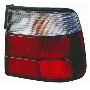 Feu arrière droit extérieur pour BMW Serie 5 E34 1988-1995, rouge/blanc, Mod. 4 portes, Neuf