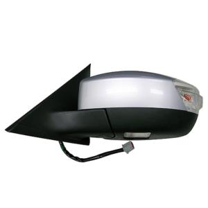 Rétroviseur extérieur gauche électrique pour FORD GALAXY II phase 2, 2011-2014, rabattable électriquement, dégivrant, trou feu clignotant, lumière de courtoisie, Mod. TITANIUM, Neuf à peindre