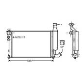Radiateur de refroidissement moteur pour PEUGEOT PARTNER I ph.1 1996-2002, OEM: 133008, Neuf