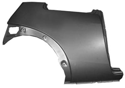 Aile arrière gauche pour FORD KA 1996-2008, Mod. 3 portes, Neuve à peindre